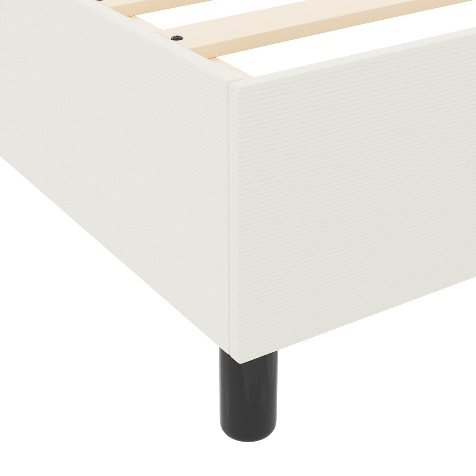Krevetna platforma Krema 140 x 200 cm Kordura tekstil