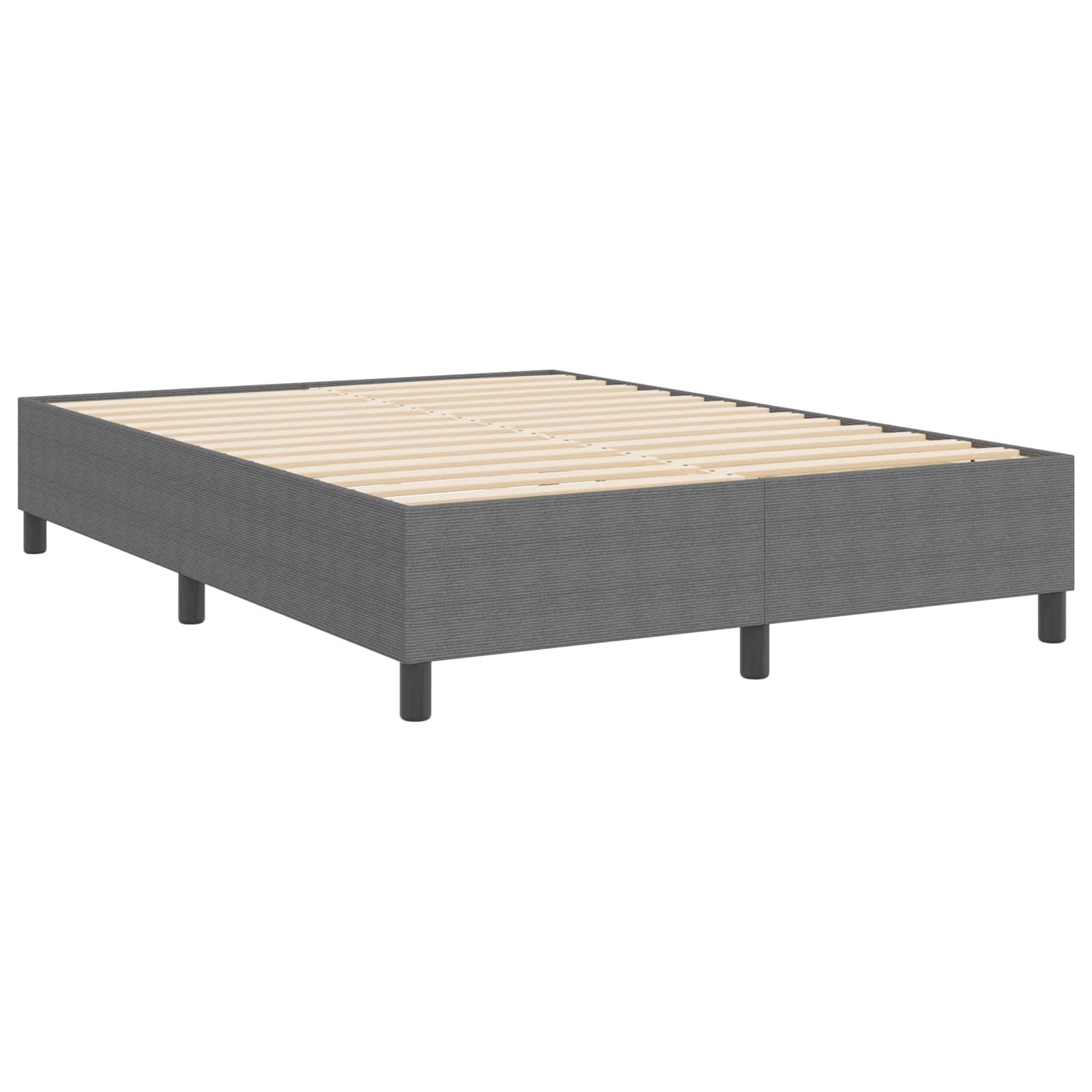 Krevetna platforma Svijetlo siva 160 x 200 cm Kordura tekstil
