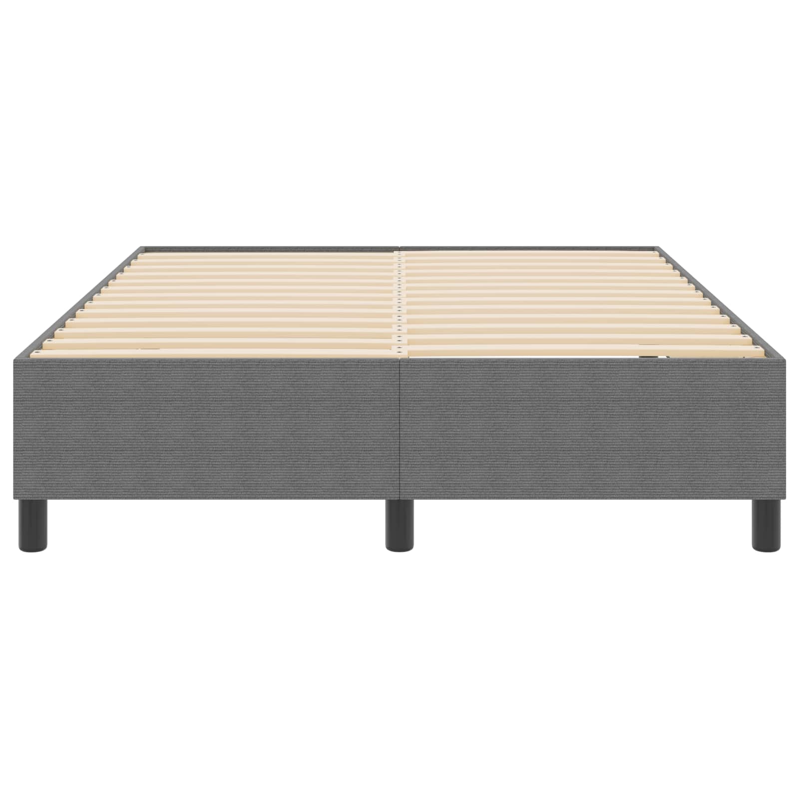 Krevetna platforma Svijetlo siva 160 x 200 cm Kordura tekstil