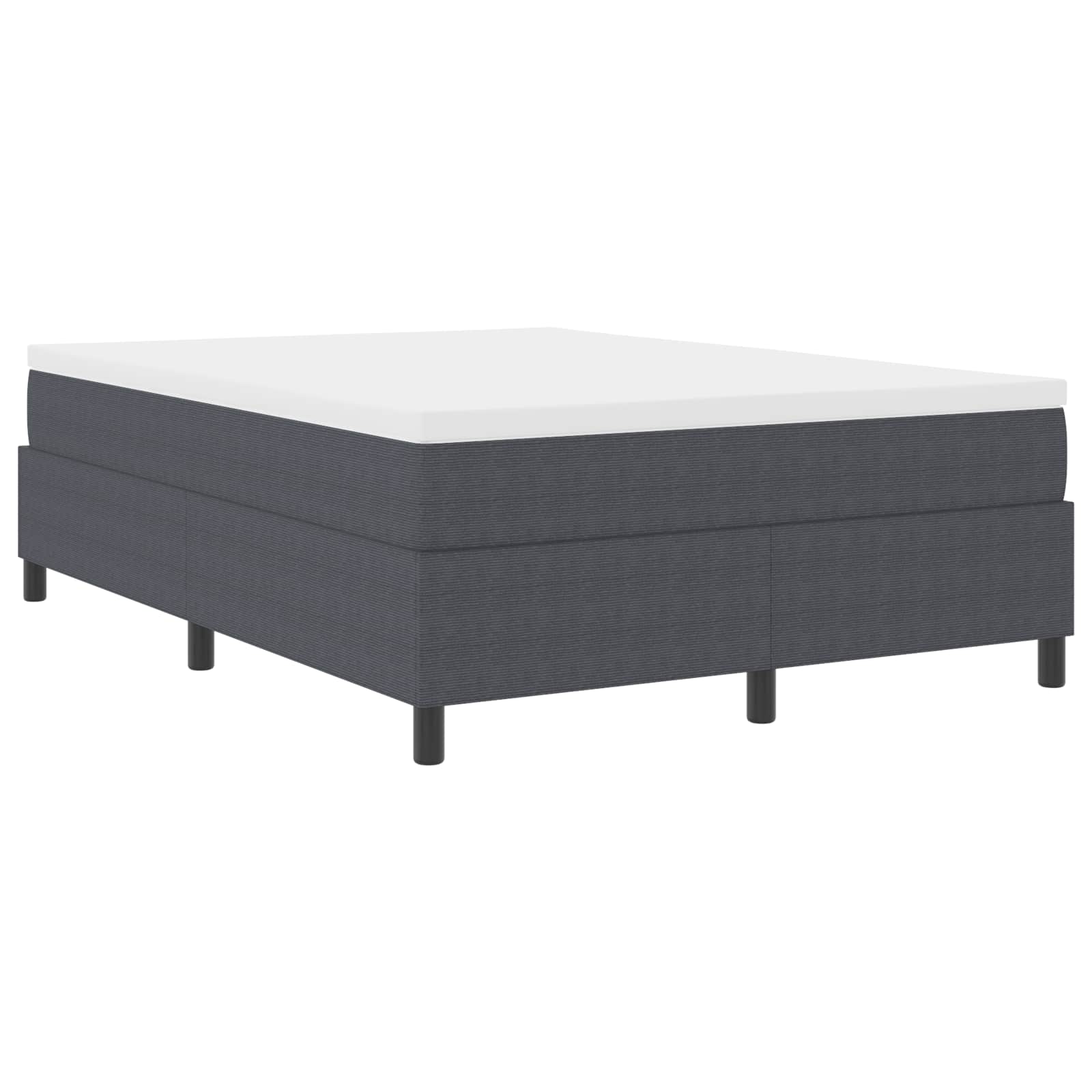 Krevetna platforma Tamno siva 160 x 200 cm Kordura tekstil