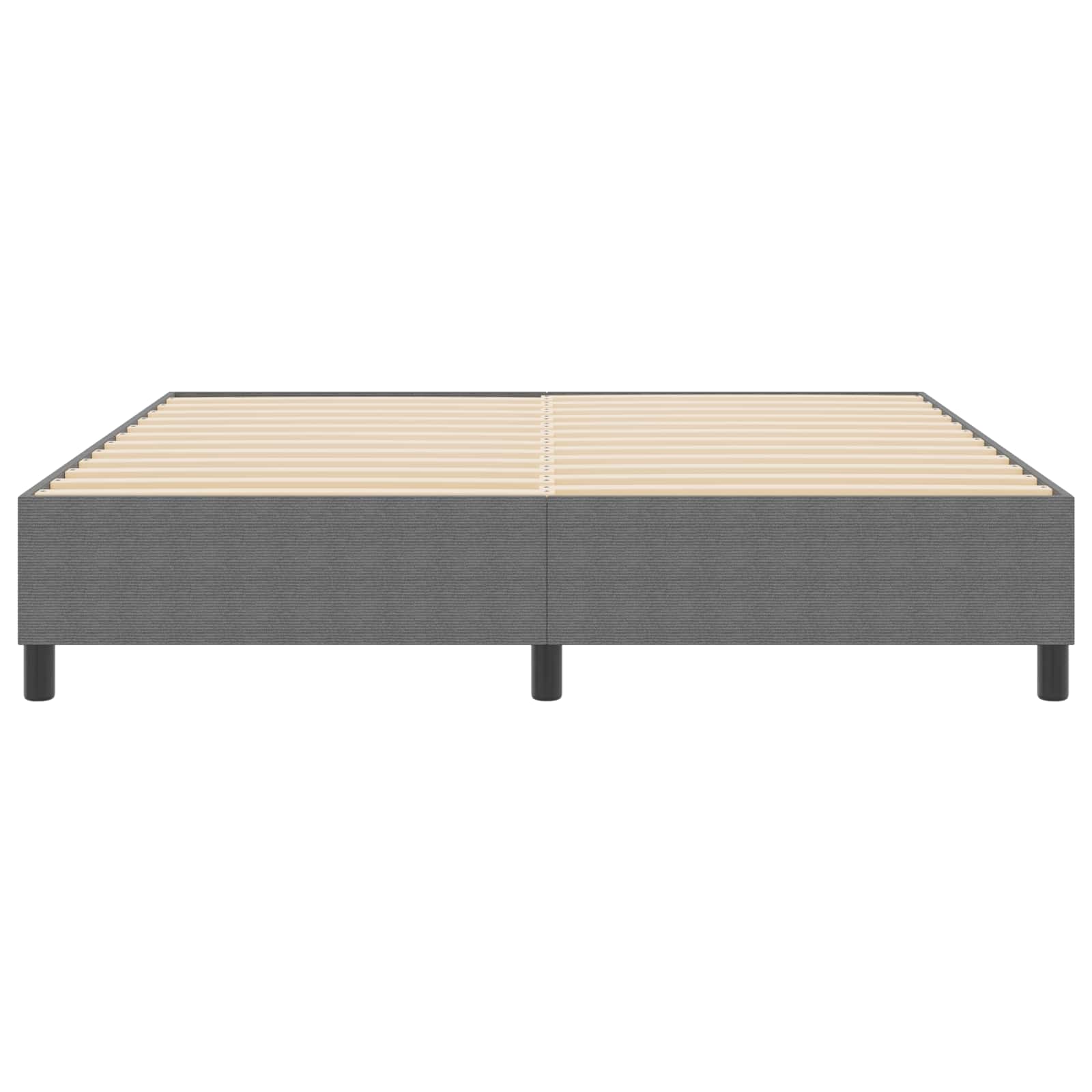 Krevetna platforma Svijetlo siva 180 x 200 cm Kordura tekstil
