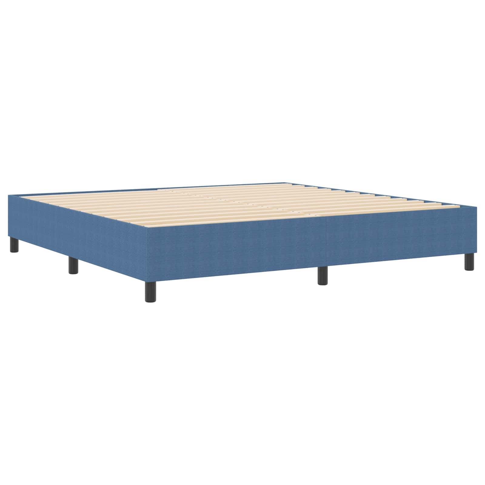 Krevetna platforma Plava 200 x 200 cm Kordura tekstil