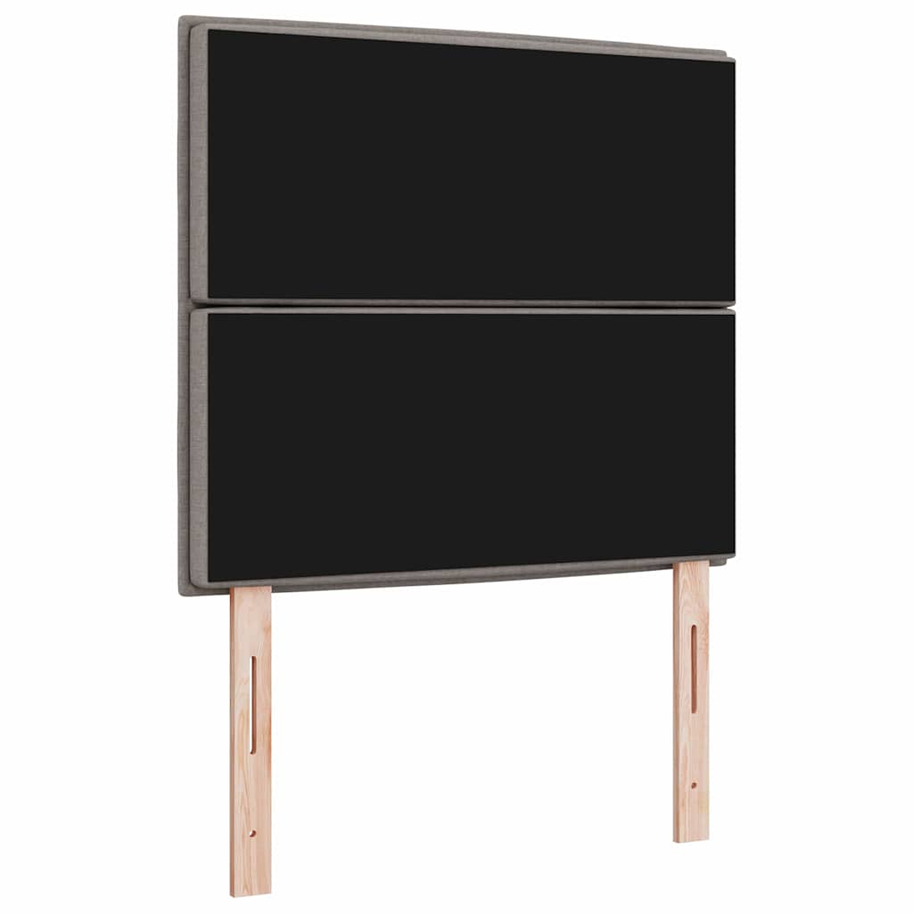 Uzglavlje Sivo-smeđa 90 cm tkanina