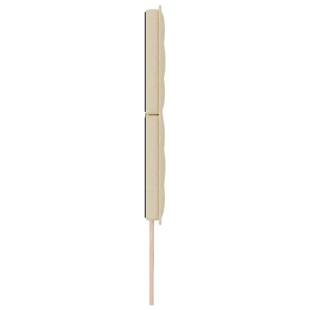 Uzglavlje Krema 180 cm tkanina