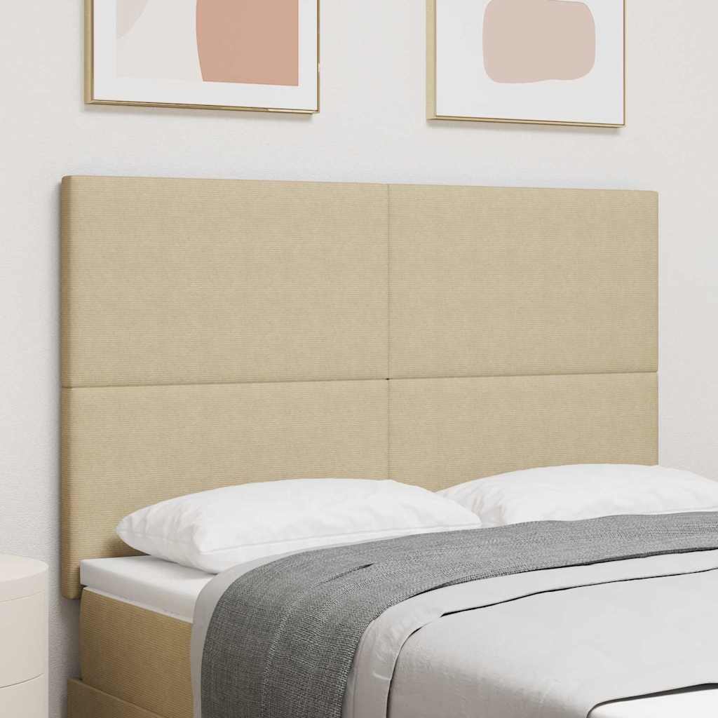 Uzglavlje Svijetlozeleni sivi 144 cm Kordura tekstil