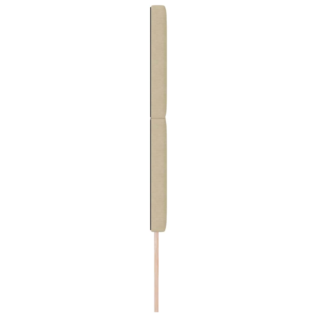 Uzglavlje Svijetlozeleni sivi 144 cm Kordura tekstil