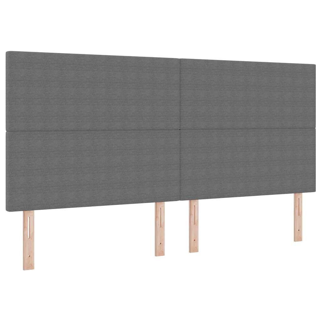 Uzglavlje Svijetlo siva 200 cm Kordura tekstil