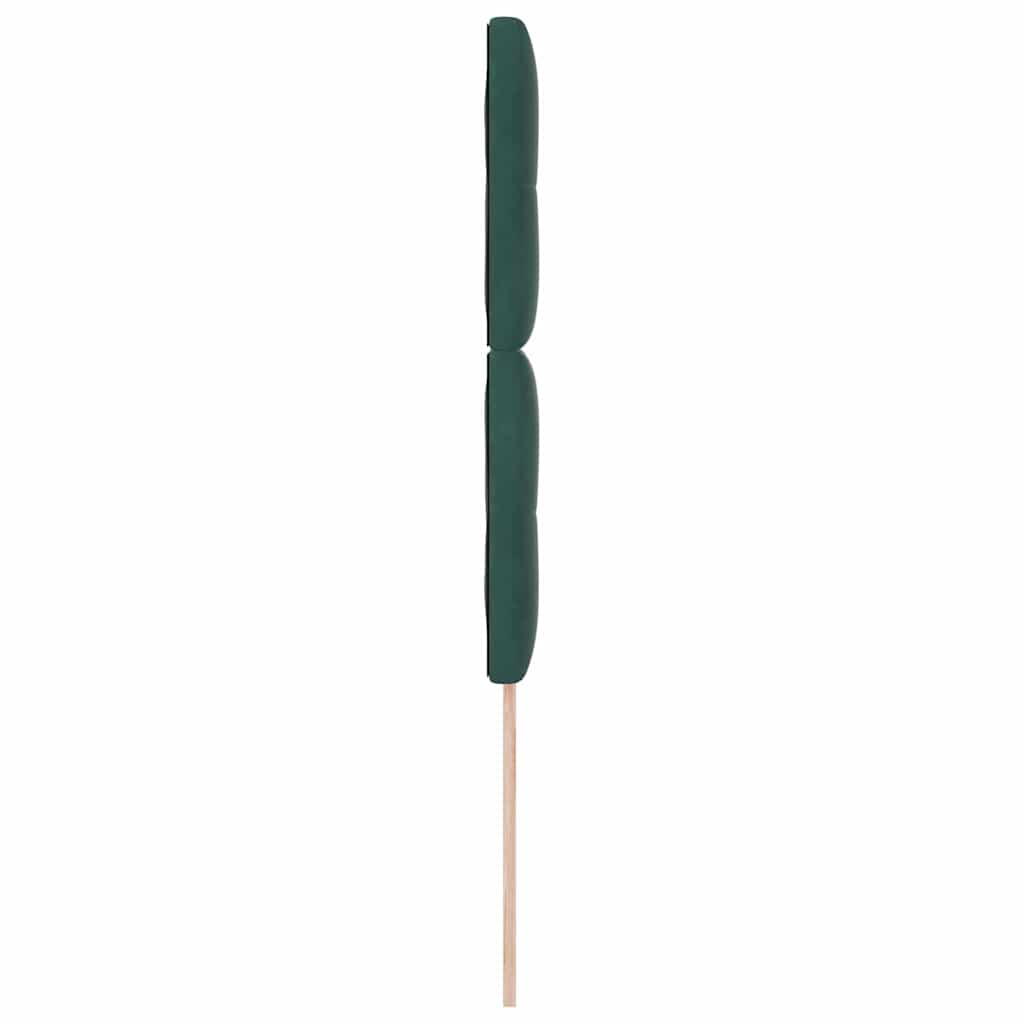 Uzglavlje Tamnozelena 80 cm Baršun