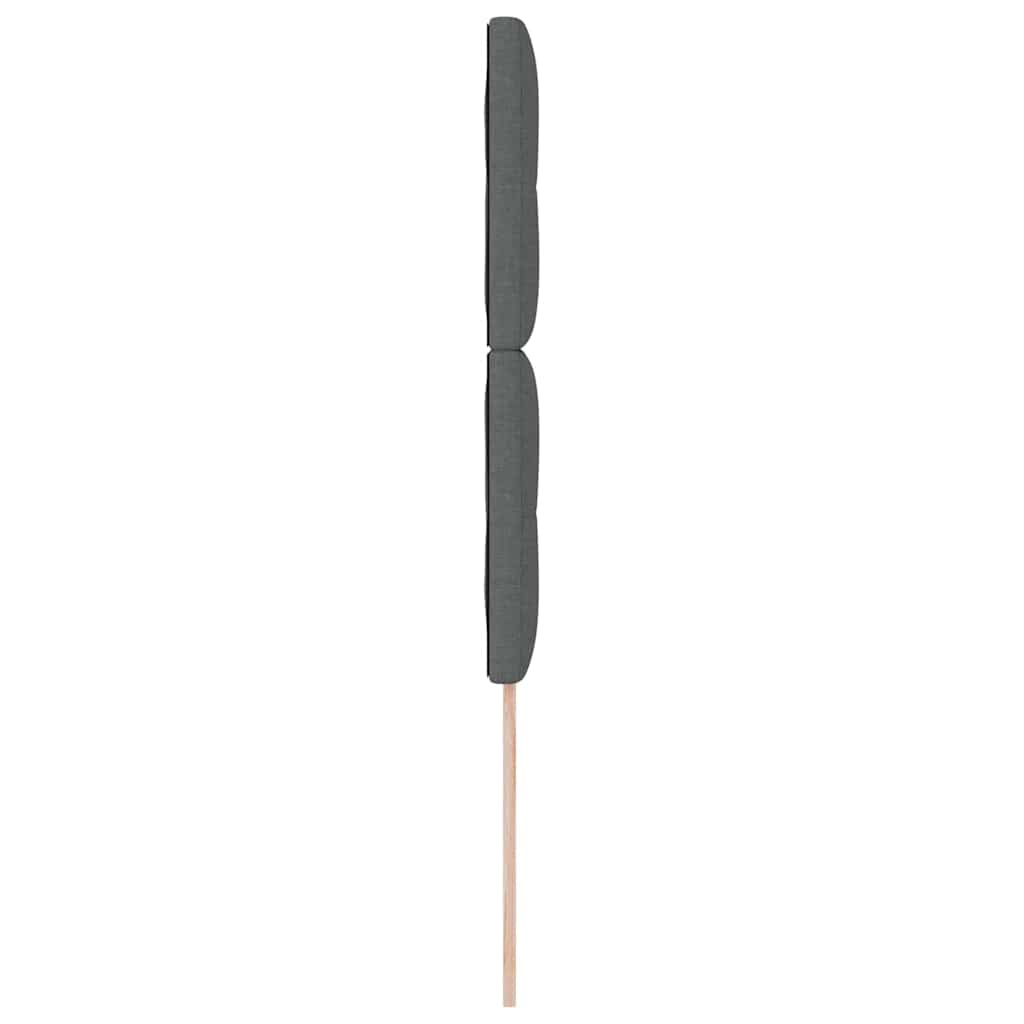 Uzglavlje podesivo po visini Tamno siva 90 cm tkanina