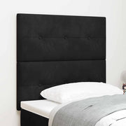 Uzglavlje Crna 90 cm Baršun