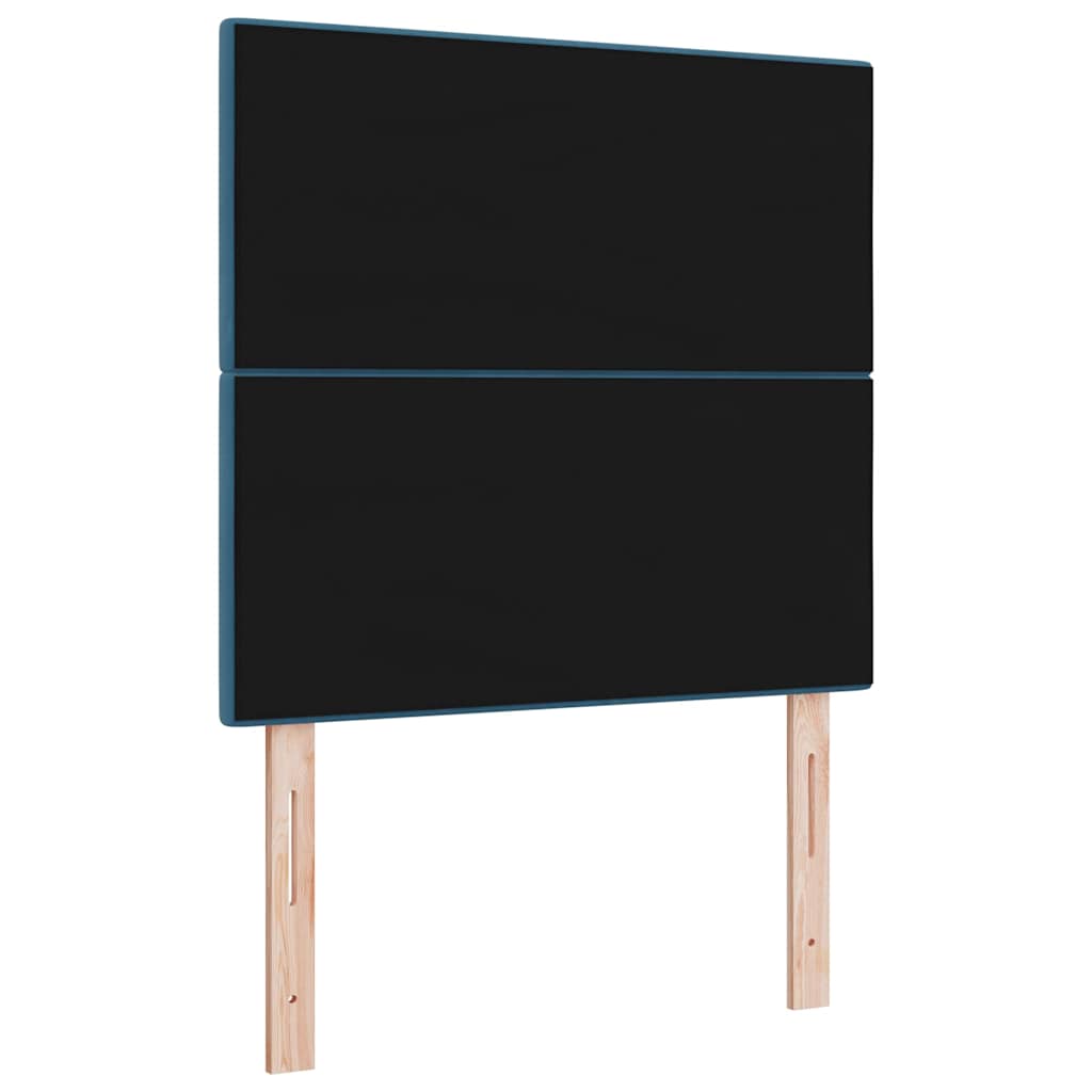 Uzglavlje Tamno plava 100 cm Baršun