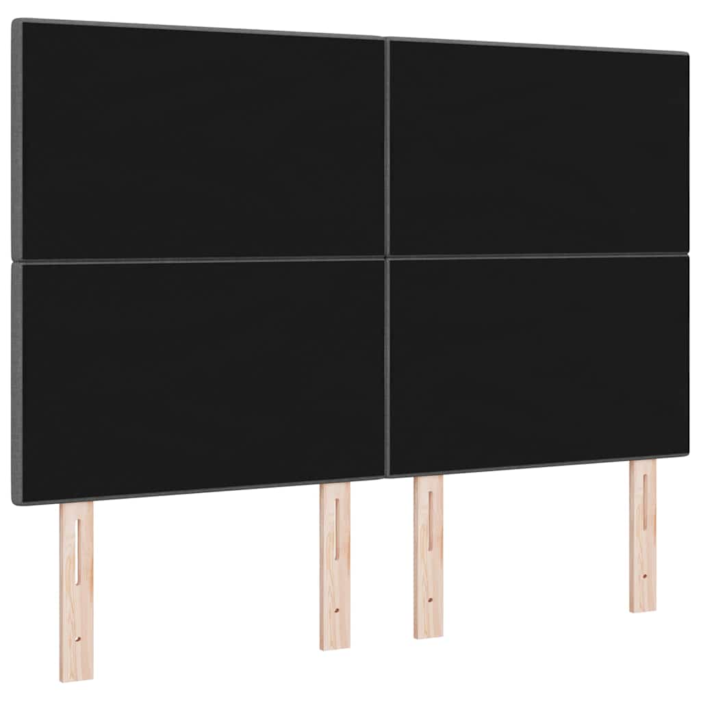 Uzglavlje podesivo po visini Tamno siva 144 cm tkanina