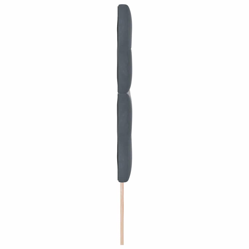 Uzglavlje Tamno siva 144 cm Baršun