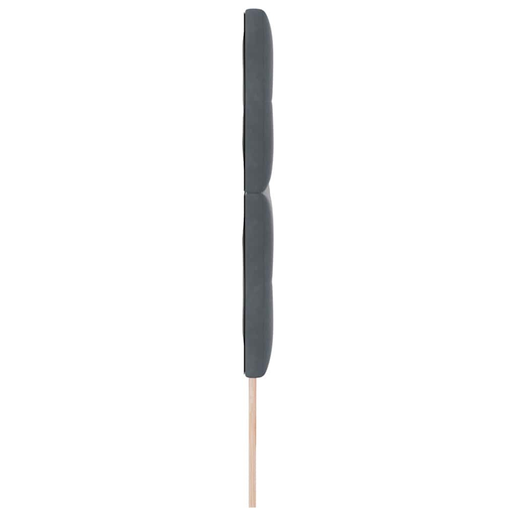 Uzglavlje Tamno siva 180 cm Baršun