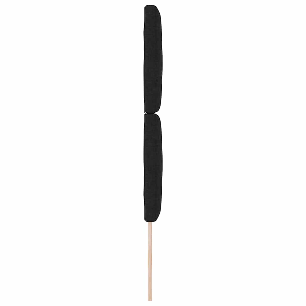 Uzglavlje Crna 80 cm tkanina