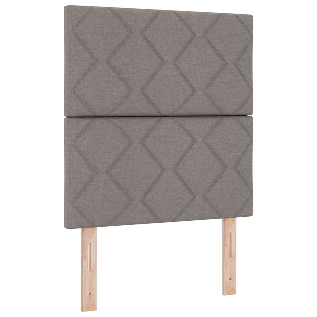 Uzglavlje Sivo-smeđa 80 cm tkanina