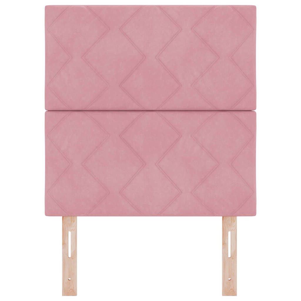 Uzglavlje Ružičasta 80 cm Baršun