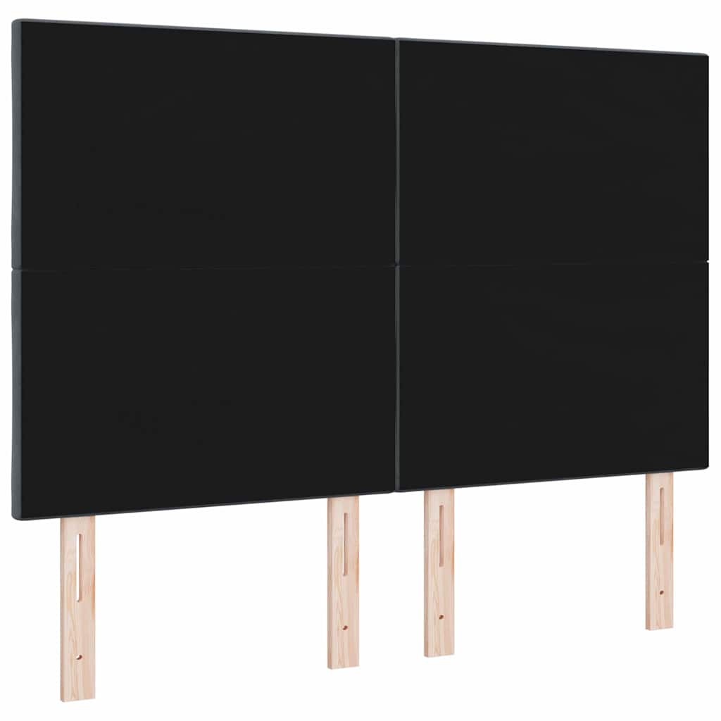 Uzglavlje Tamno siva 144 cm Baršun