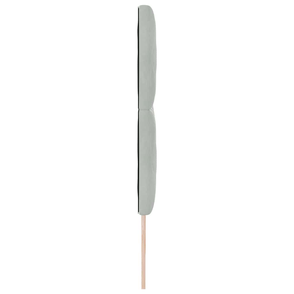 Uzglavlje Svijetlo siva 180 cm Baršun