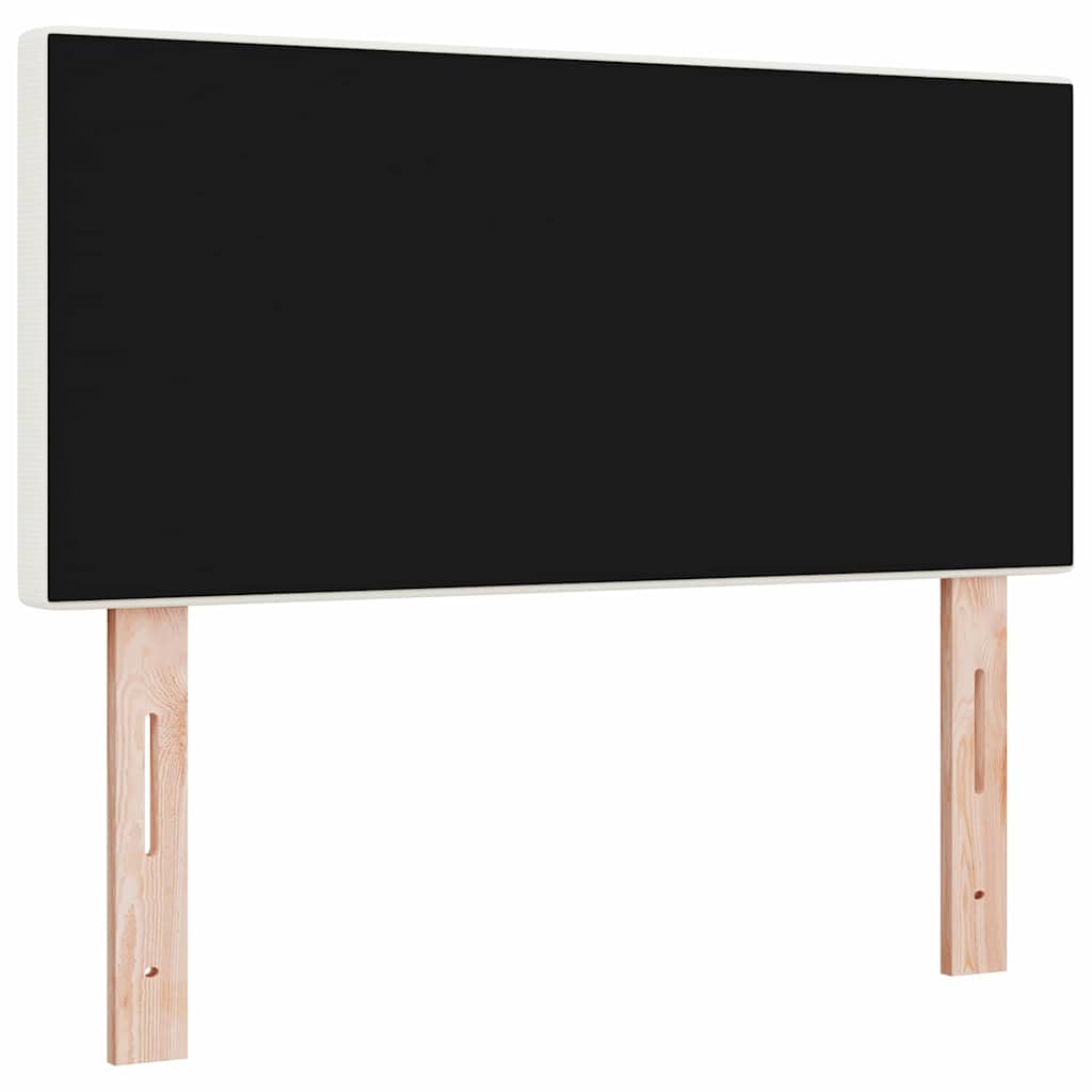LED glava kreveta s LED trakama Krema 100 cm Kordura tekstil