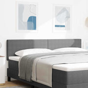 LED glava kreveta Svijetlo siva 180 cm Kordura tekstil