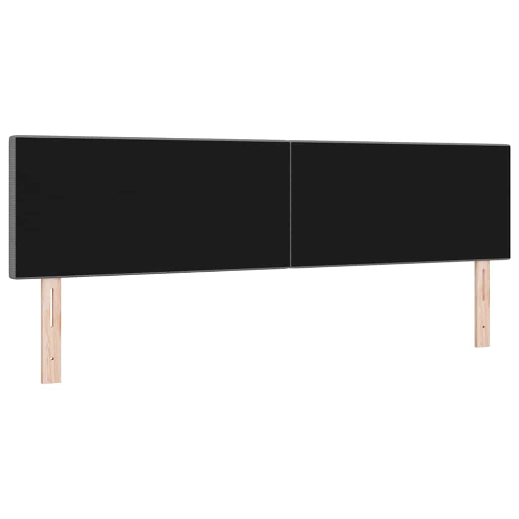 LED glava kreveta Svijetlo siva 180 cm Kordura tekstil
