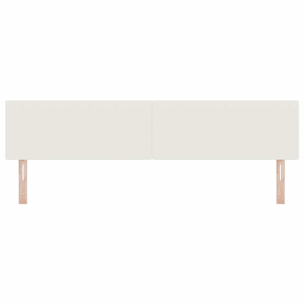 LED glava kreveta s LED trakama Krema 200 cm Kordura tekstil