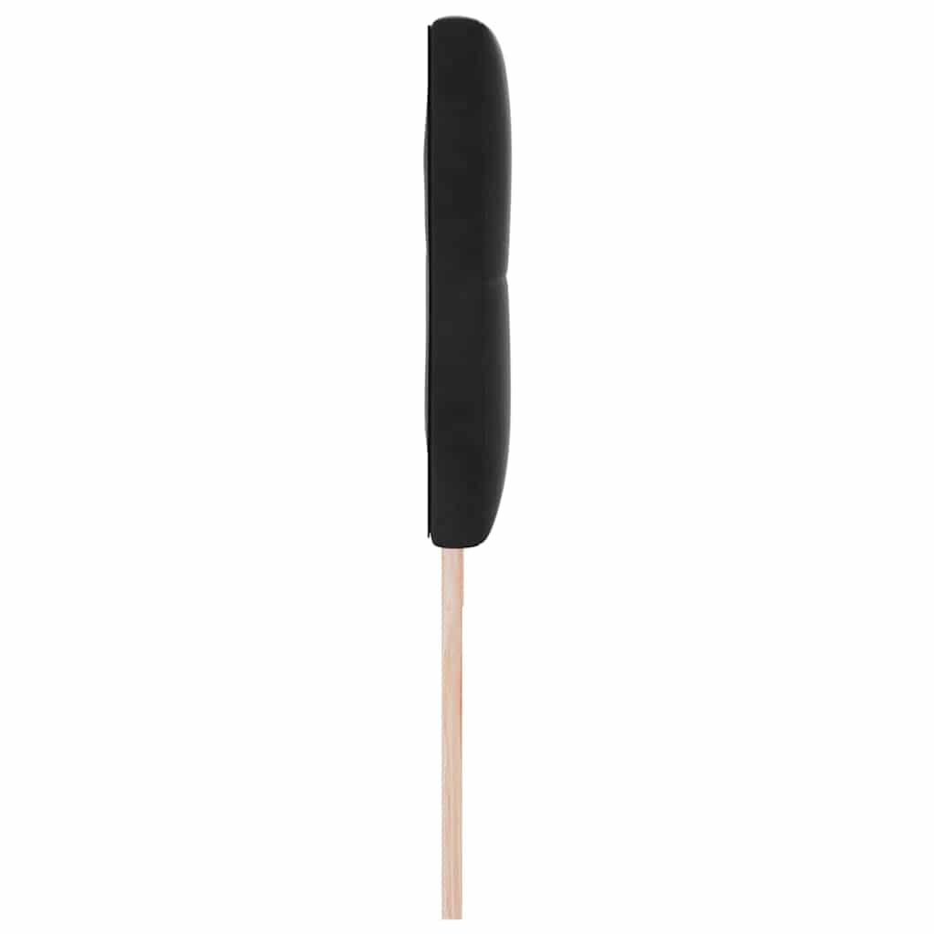 LED glava kreveta s LED trakama Crna 180 cm Baršun