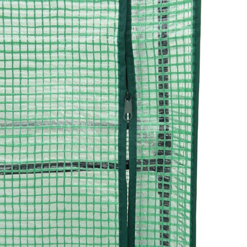 Povišena gredica s pokrovom za staklenik 40 x 40 x 140 cm