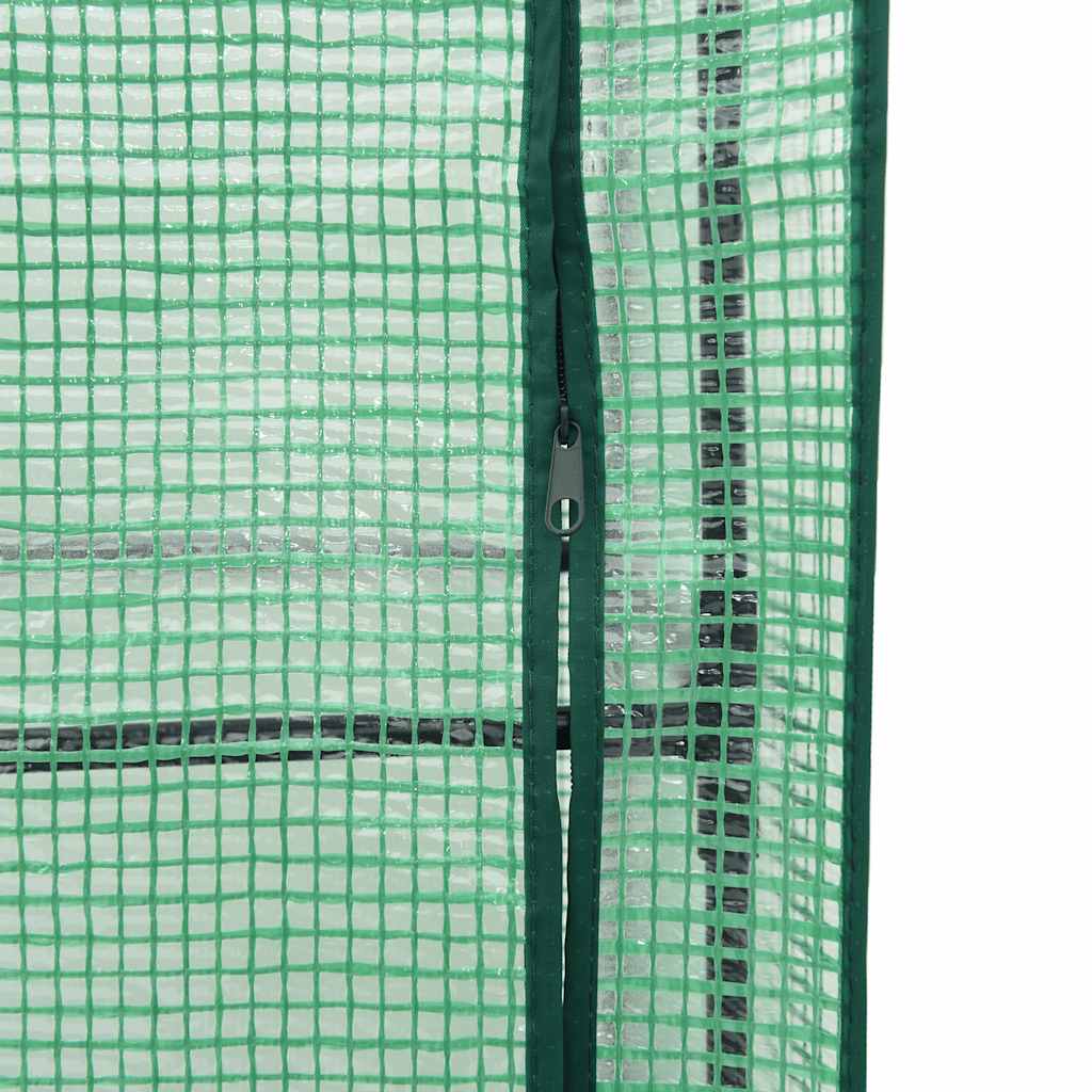 Povišena gredica s pokrovom za staklenik izgled ratana 120x40x123 cm
