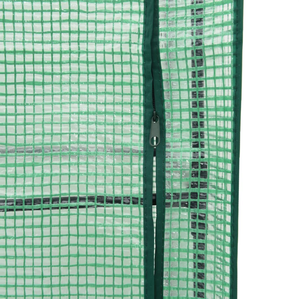Povišena gredica s pokrovom za staklenik 40 x 40 x 139 cm