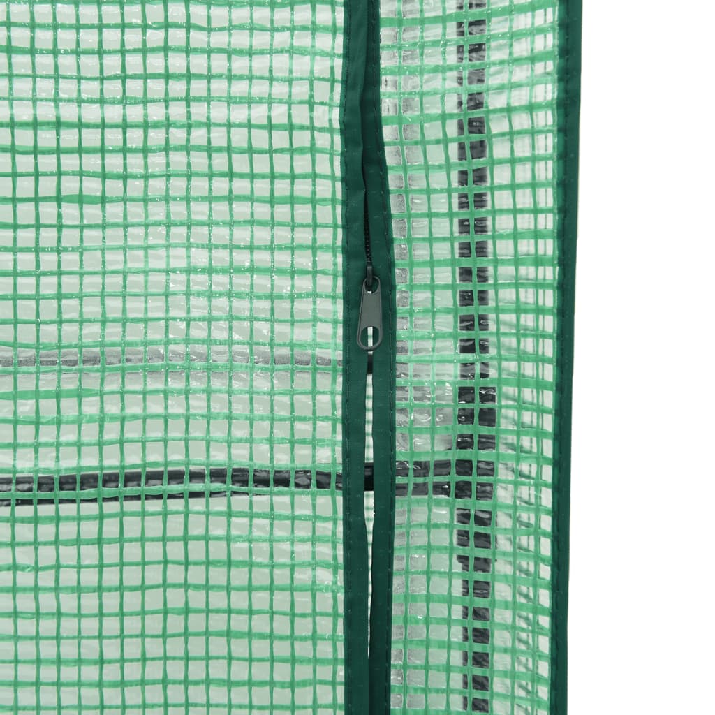 Povišena gredica s pokrovom za staklenik 160 x 40 x 153 cm