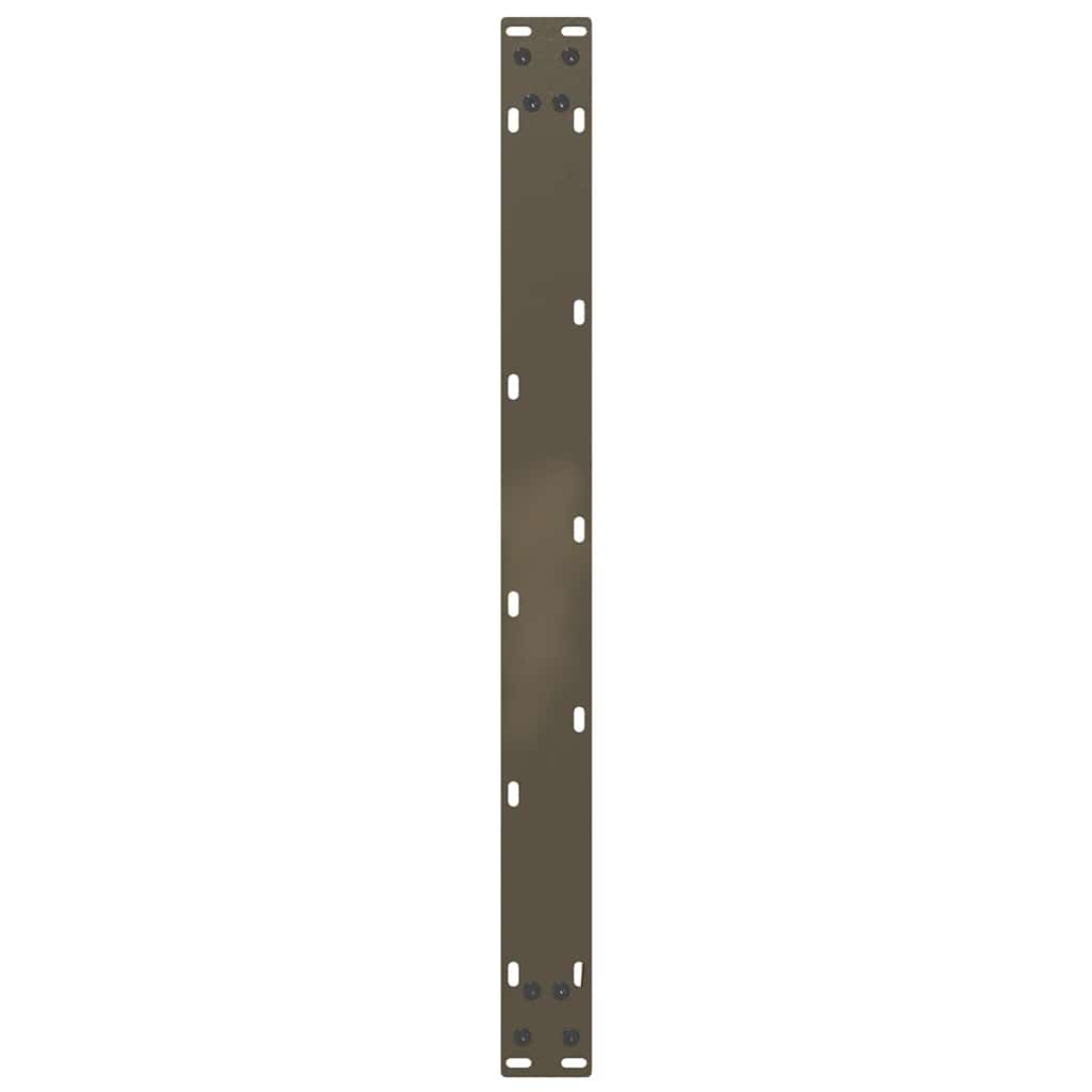 Noge za klub stolić U-oblik 2 kom Prirodni čelik 60 x (42-43) cm Čelik