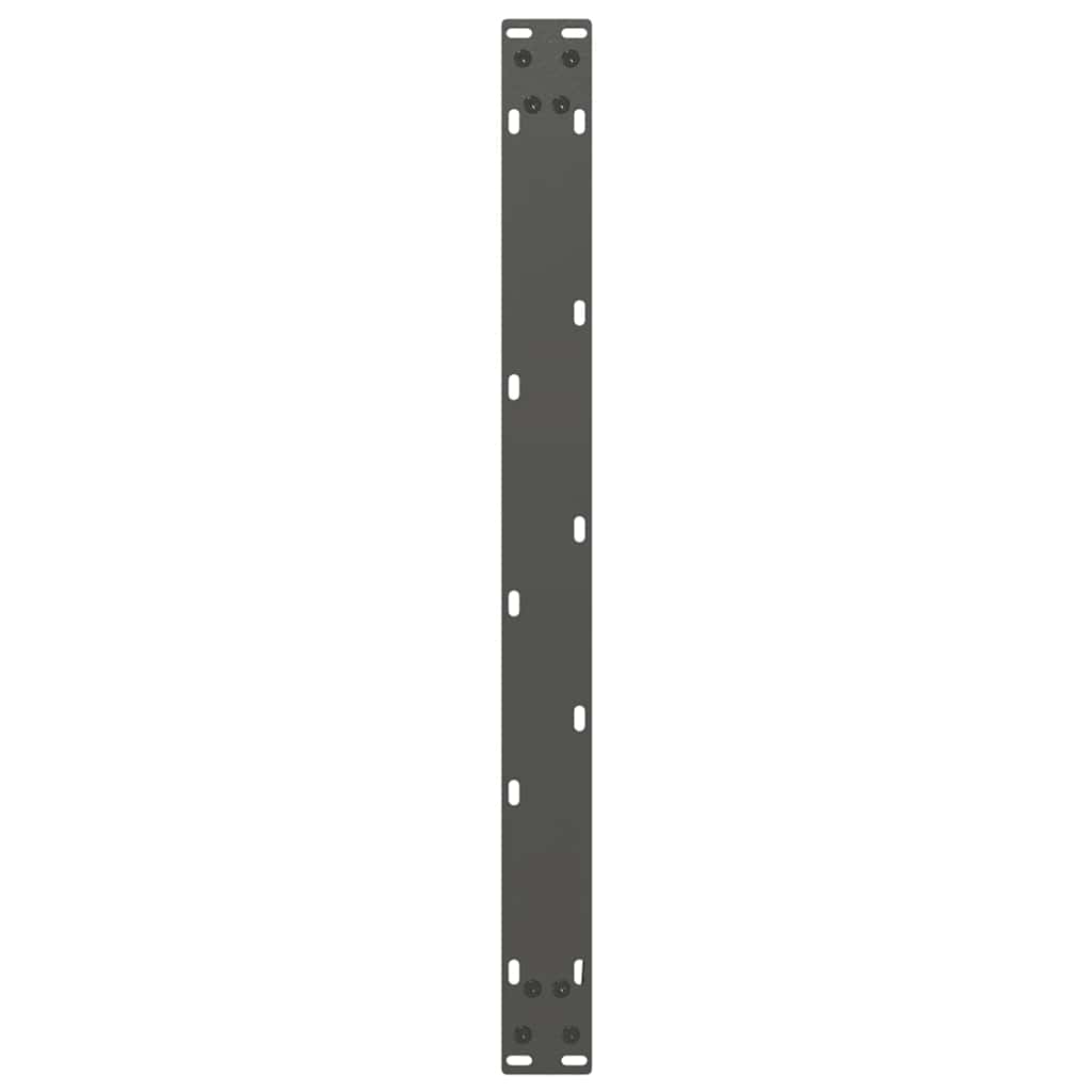 Noge za klub stolić U-oblik 2 kom antracit 70 x (42-43) cm čelik
