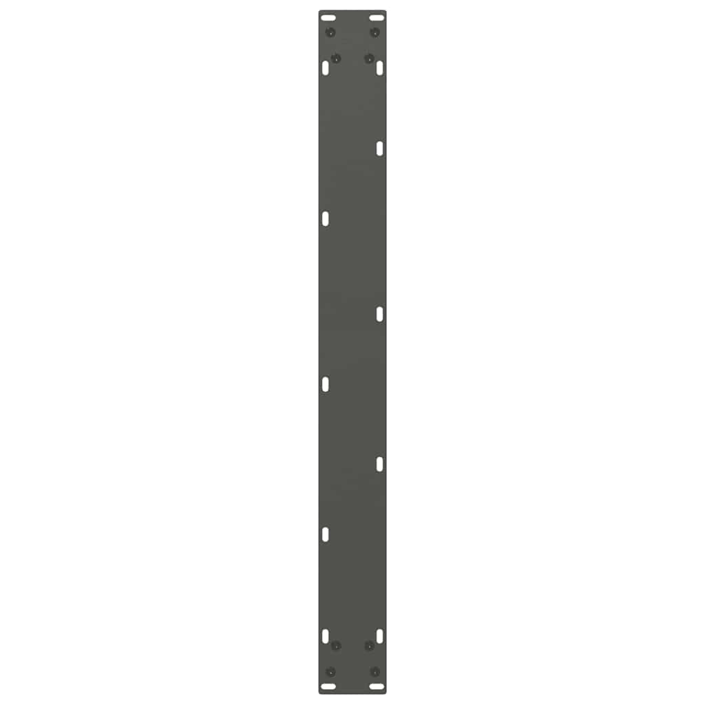 Noge za blagovaonski stol U-oblik 3 kom antracit 90 x (72-73) cm čelik