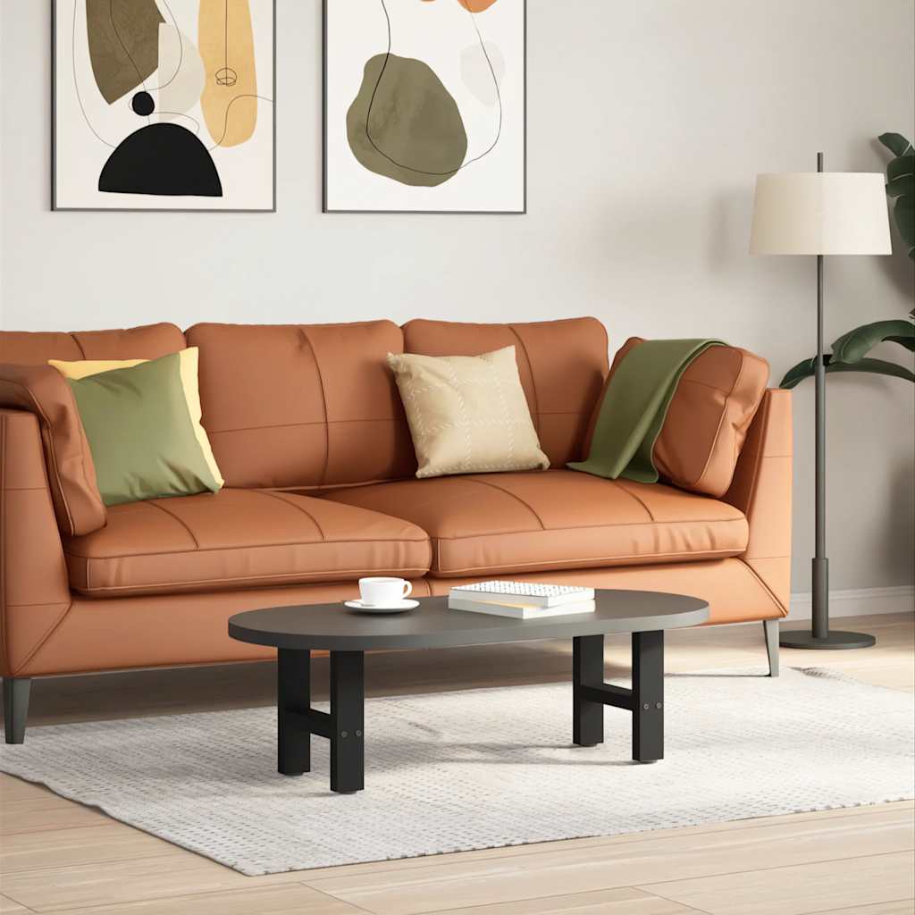 Noge za klub stolić crne 2 kom 30 x (30-31) cm čelik