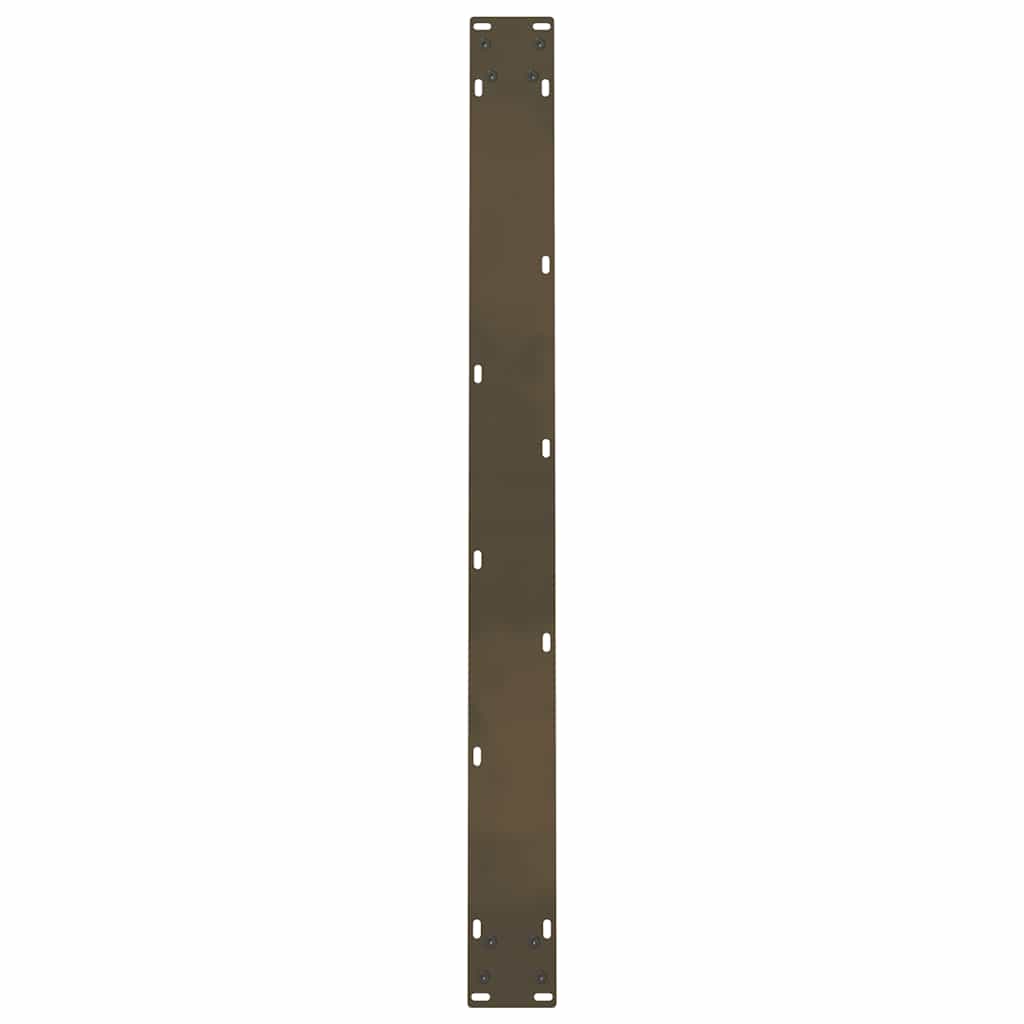 Noge za blagovaonski stol Prirodni čelik 2 kom 90 x (72-73) cm Čelik