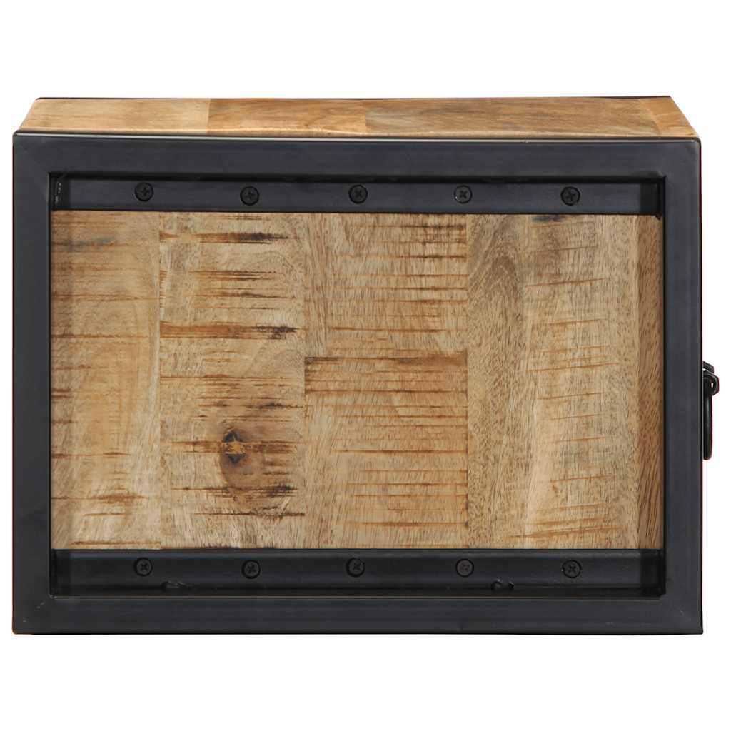 Noćni ormarići 2 kom 40x35x25 cm Puno grubo drvo Mango