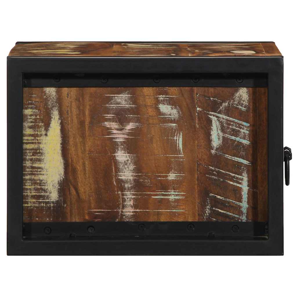 Noćni ormarići 2 kom Višebojni 40x35x25 cm Obrađeno puno drvo