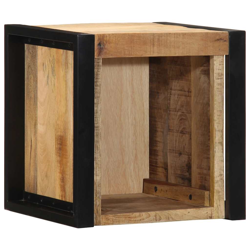 Noćni ormarići 2 kom 40x35x40 cm Puno grubo drvo Mango Smeđa