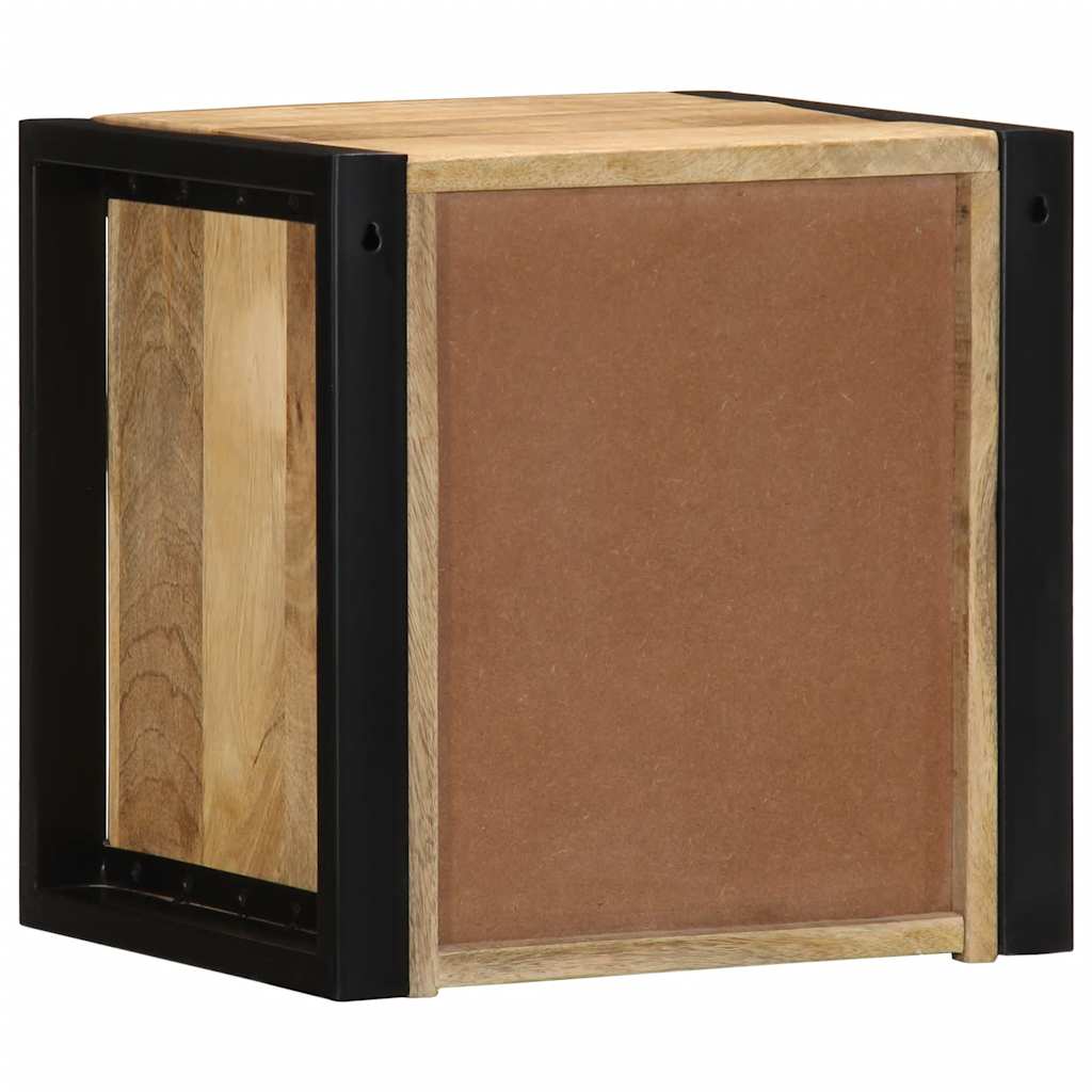 Noćni ormarići 2 kom 40x35x40 cm Puno grubo drvo Mango Smeđa