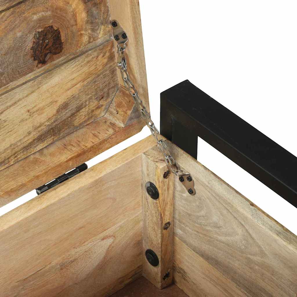 Kutije za pohranu Smeđa 80 x 30 x 30 cm Čvrsto drvo manga
