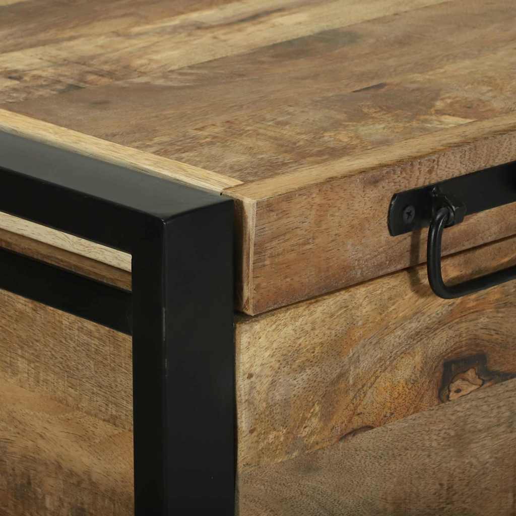Kutija za spremanje Smeđa 80 x 35 x 45 cm Čvrsto drvo manga