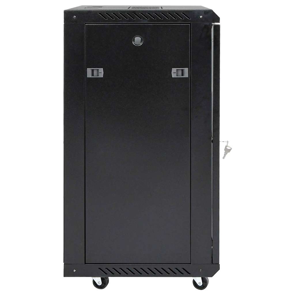 Komunikacijski ormarić 15U 19" IP20 crni 60 x 45 x 86 cm