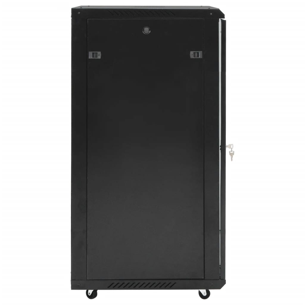 Komunikacijski ormarić 22U 19" IP20 crni 60 x 60 x 120 cm