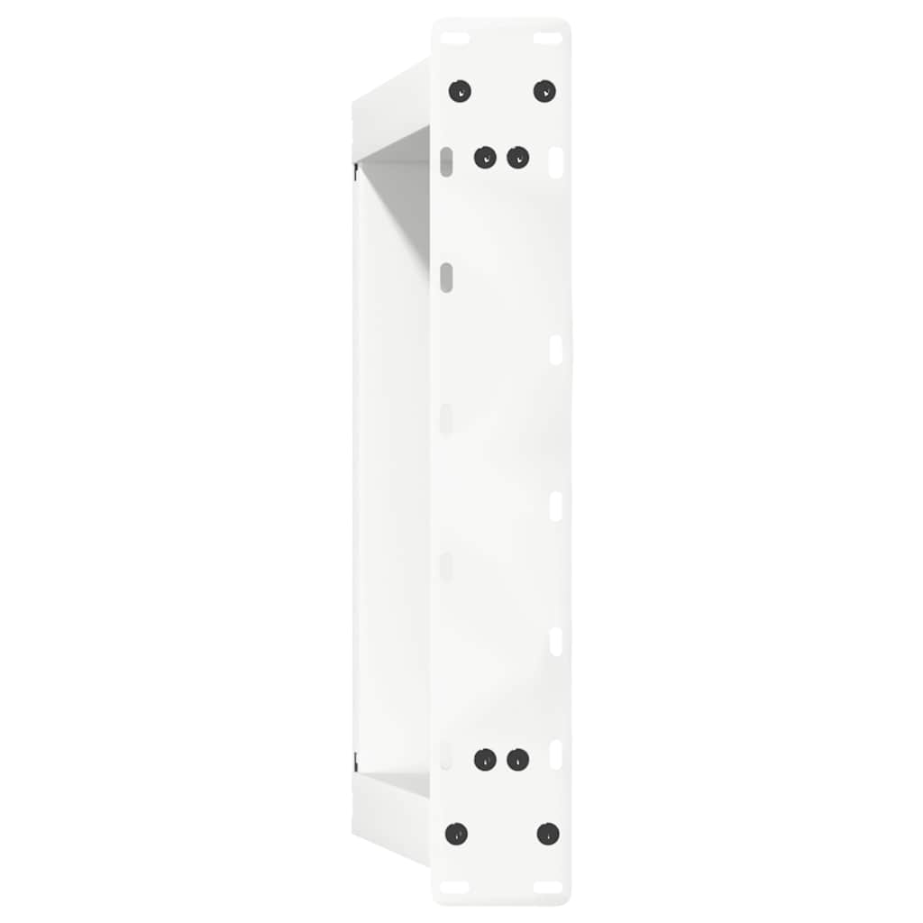 Noge za klub stolić U-oblik 2 kom Bijele 40 x (30-31) cm Čelik