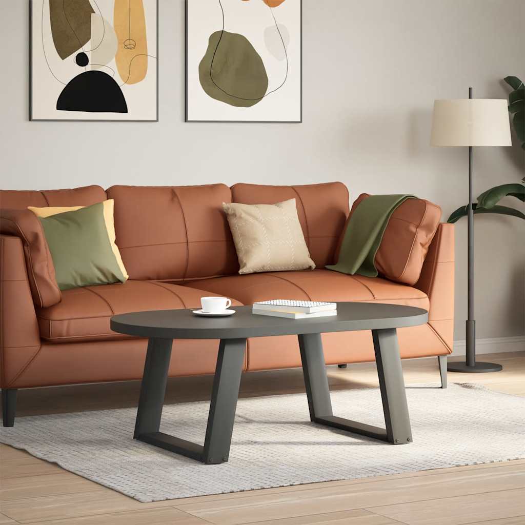 Noge za klub stolić U-oblik 2 kom antracit 70 x (42-43) cm čelik