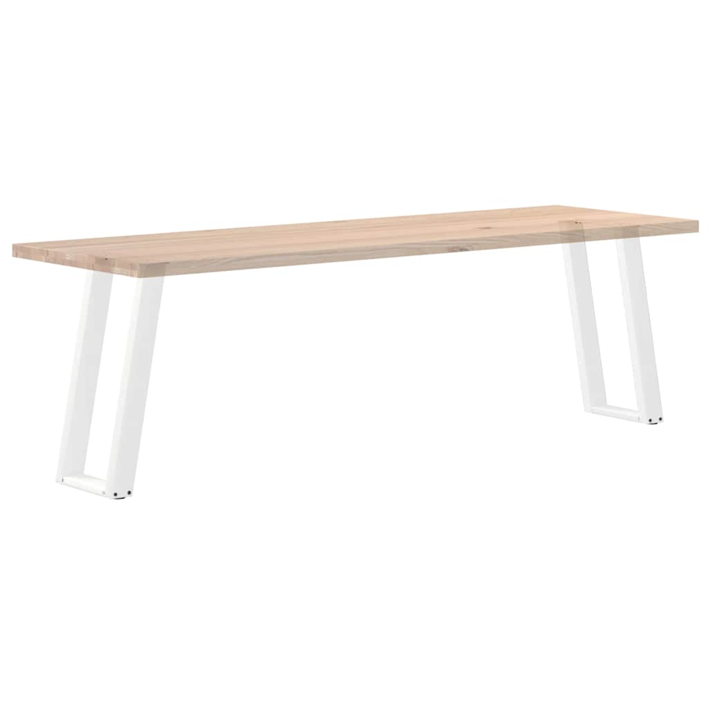 Noge za konzolni stol U-oblik 2 kom Bijele 28 x (72-73) cm Čelik