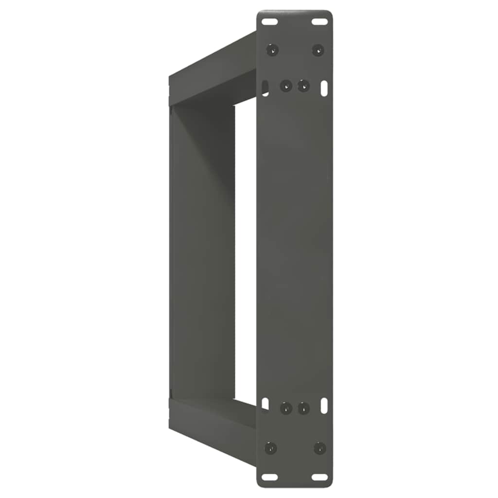 Noge za konzolni stol u obliku slova U, 2 kom, antracit, 28 x (72-73) cm, čelik