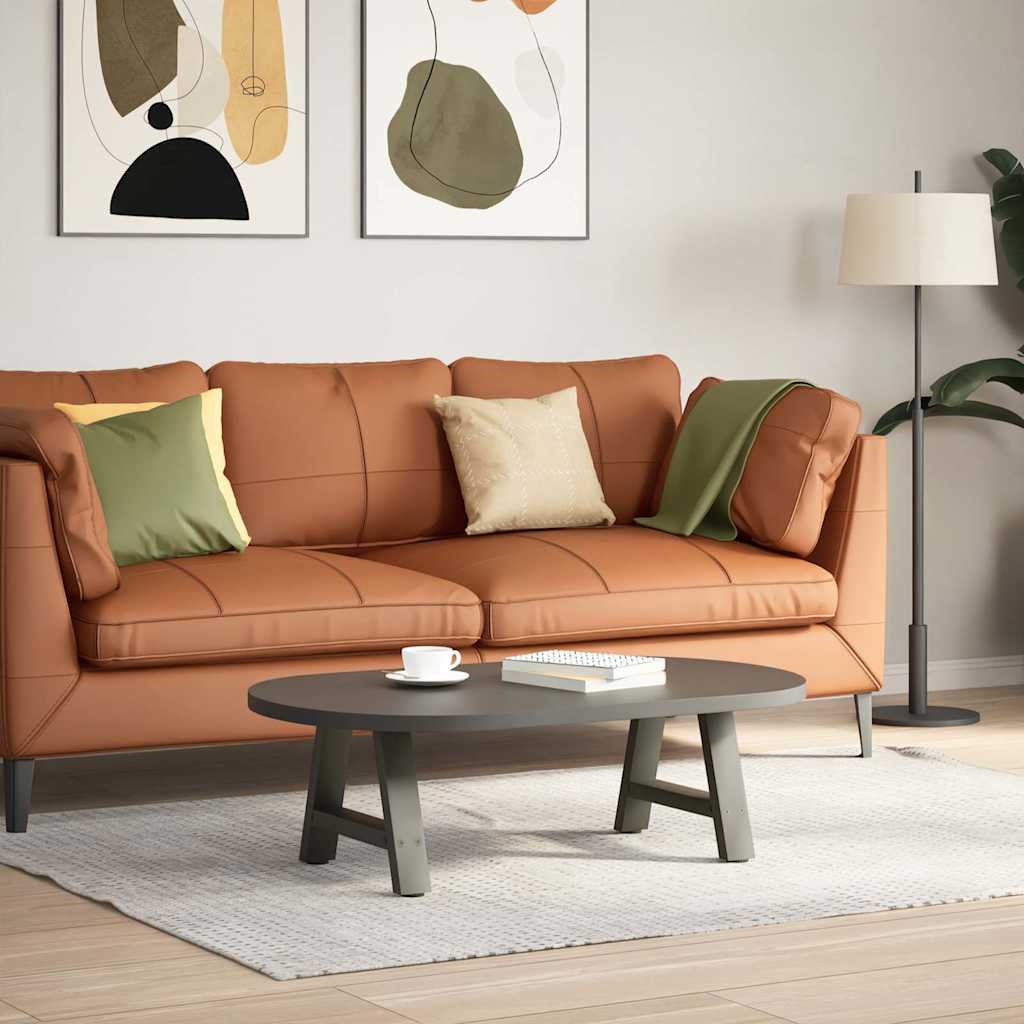 Noge za klub stolić A-oblika 2 kom antracit 50 x (30-31) cm čelik
